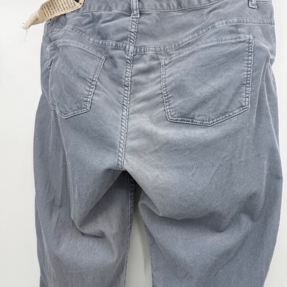 Talbots Pants Women 14W NEW Blue Corduroy Signature Ankle Hippie Boho 90s - Picture 6 of 15